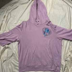 Aeropostale watercolor rose pullover